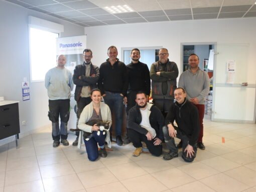 équipe plombier chauffagiste